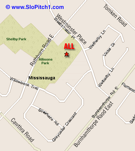 Map - Allison Park, Mississauga