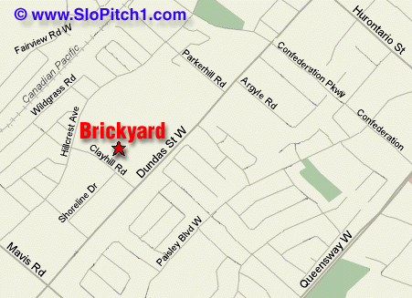 Map - Brickyard Park, Mississauga