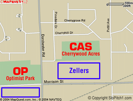 Map - Cherrywood Acres School - Niagara Falls