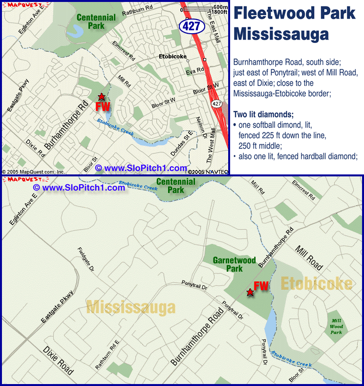 Map - Fleetwood Park