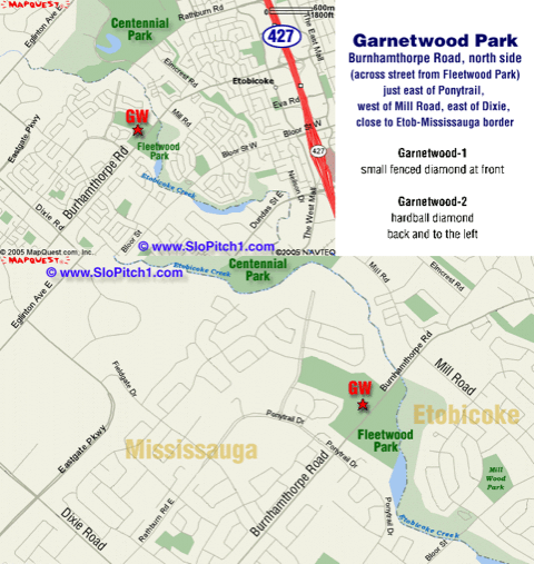 Map - Garnetwood Park